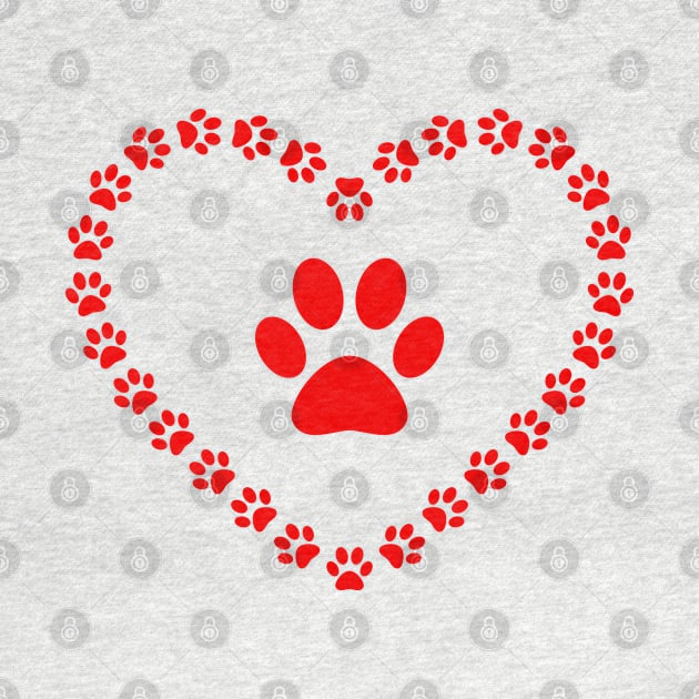 Paw heart by Florin Tenica